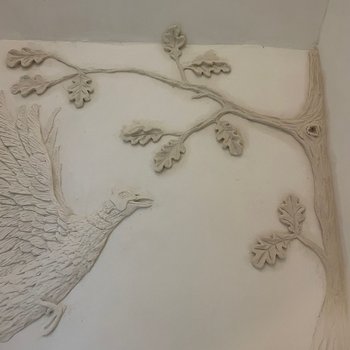 Traditional pargetting detail by James Collier