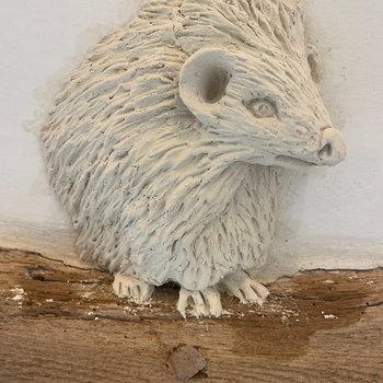 Traditional pargetting detail by James Collier