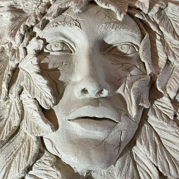Traditional pargetting detail by James Collier