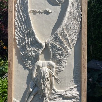 Traditional pargetting detail by James Collier
